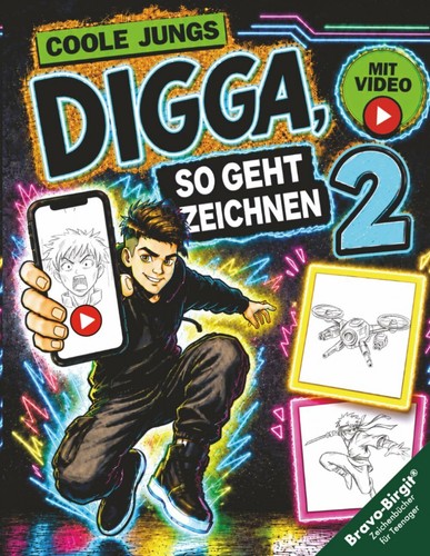Digga geht zeichnen lernen - digga,,