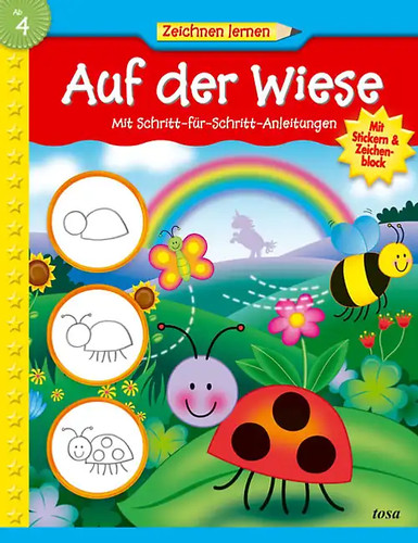 Auf der wiese - der, zeichnen