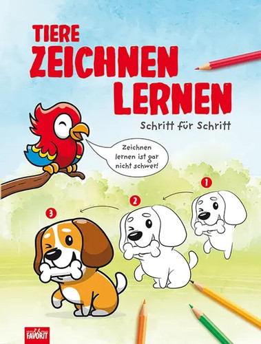Tiere zeichnen lernen - , |