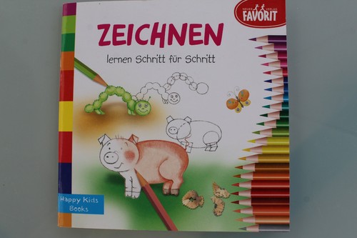 Buch zeichnen lernen schritt - buch,