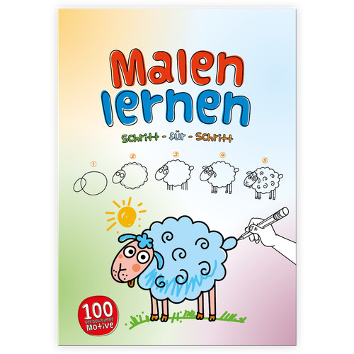Malbuch malen lernen - -, mit