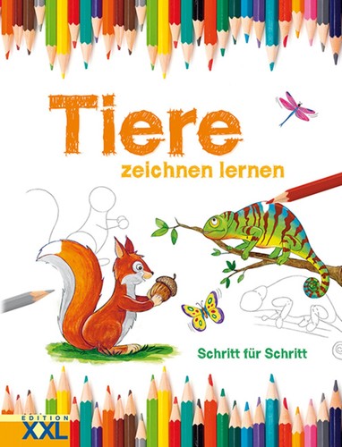 Tiere zeichnen lernen schritt - tiere,