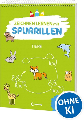 Zeichnen lernen mit spurrillen - mit,